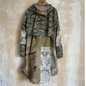 Marine Serre Camouflage and Beige Utility Jacket